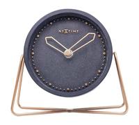 NeXtime 5204ZW Cross Table Horloge Polyresin Noir 15,5 x 17,5 x 5 cm