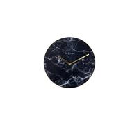 NeXtime - 8189ZW - Wanduhr - 40cm - schwarz - Marble