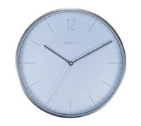 NeXtime Essential Silver Horloge Murale 3254WI - Unisex - 34 cm - Quartz