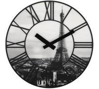 NeXtime NE-3004 Wandklok Dia. 39 Cm, Plastic, 3D, Grijs, 'La Ville'