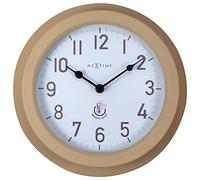 NeXtime Poppy Horloge extérieure, Brown, 22 cm
