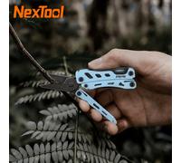 NexTool Mini Flagship F12, outil multifonction 15 en 1, pinces pliantes avec tournevis, ouvre-bouteille, outil de camping EDC pour l'extérieur Stone Washed