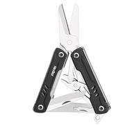 NexTool Mini Sailor Ciseaux Multifonctions en Porte-Clés 10 en 1 avec Couteau de Poche EDC, Mini-Pince, Décapsuleur, Tournevis, Idéal pour Pêche, Camping, Cadeau de Noël, d'Anniversaire pour Homme