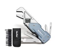 Nextool W1 Clé Réglable Outil Multifonction 6 en 1, Pince Multifonction Pliable, Étui en Nylon, 9 Embouts De Tournevis. Idée Cadeau Pour Homme, Accessoire de Camping