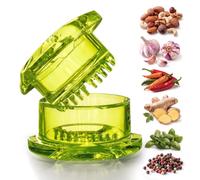 NexTrend Garlic Twister 4e génération, hachoir manuel vert pour ail, gingembre, herbes et fruits à coque