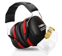 Nexus® Casque Anti-bruit pour Étudier 34dB | Casque Insonorisant Pliable Professionnel avec Bouchons | Idéal Concours, Autisme et Tir