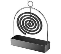 Nexusectar Porte-encens d'extérieur - Portable vintage en métal ignifuge - Poignée de support d'encens pour pique-nique, terrasse, balcon, jardin, bureau, maison, salon