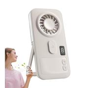 Nexusectar Ventilateur portable avec portatif mini silencieux | Ventilateur brumisateur personnel ultra fin pour la maison, le bureau, l'extérieur, l'été, le camping, la randonnée, la pêche