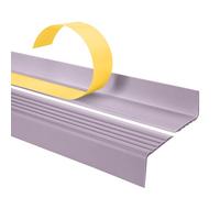Nez de marche autocollant 40 x 25 cm, protection de nez de marche antidérapante en plastique PVC, violet pastel, 80 cm