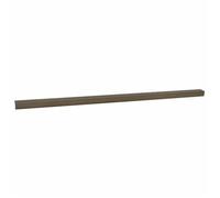 Nez de marche en aluminium - vidaXL - Marron - 67x3x2 cm - 10 pièces - Design en L - Anti-dérapant - Usage intérieur