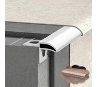 Nez de Marche Grille Anti-goutte Extra Longue à Peindre pour Toiture, Bloc Anti-retour d'eau de Pluie Découpable pour Fenêtre, Déflecteur de Pluie Pour Auvents(W50mm(2"),L400cm(157 1/2"))