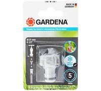 Gardena Nez de robinet 21 mm (1/2") pour tuyau 16,7 mm – filetage G 1/2 (18200-20)