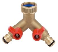 Nez de robinet automatique laiton 2 sorties Boutté