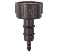 Nez de robinet fil. 3/4" F sorties cannelées 16 mm et 6 mm - PRA/MIB.0077 - Ribiland