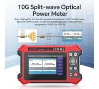 NF-9816 OTDR - Testeur de fibre optique - 1310/1550 nm - 10G - OPM, OLS et VFL intégrés - Multifonction - Appareil portable