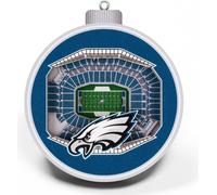 NFL Philadelphia Eagles Décoration d'arbre Pendentif stade 3-D Ornement sapin de Noël