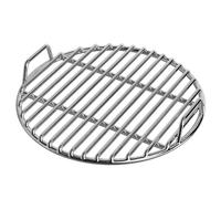 Ngbbby Grille de Gril en Acier Inoxydable de 18, 8 Pouces, Remplacement Grille Gril Ronde Robuste avec poignée intégrée pour la Cuisine en Plein air