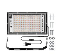 NGBFF Lampe Horticole, Lampe hydroponique LED for culture de plantes, 50/100W, éclairage à spectre complet, phytolampes, éclairage for serre, graines et fleurs(100W)