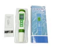 NGBFF Testeur d'eau, Stylo testeur de Chlore Libre 4 en 1, Compteur de Chlore Portable, Mesure CL H2 ORP, température, Surveillance du Chlore résiduel