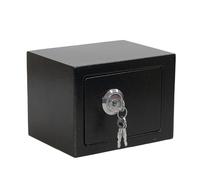 NGDVJEXPHUKS Coffre-Fort à clés, Coffre-Fort Professionnel et Durability en Acier Inoxydable avec or la Maison, Le Bureau, Les Bijoux, Noir