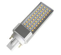 NGTFDCP Ampoule maïs, Lampe À Douille LED Épis De Maïs 6W Smd2835 6w, G23 G24 85-265V, E27 Pour Luminaires Commerciaux Et Industriels Grande Hauteur,pour plafonnier(Natural white,2-pin)