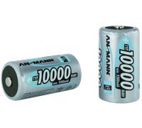 NH MONO ANS - Batterie mono ANSMANN, NiMh, 10 000 mAh