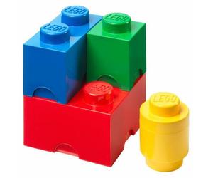 NHG LEGO - Lot de 4 boîtes de rangement Storage Brick Classic, en plastique, 40150803