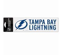 Nhl Perfect Cut Autocollant 8x25cm Tampa Bay Lightning