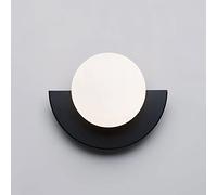 NHPJFDC Applique Murale Nordique en Forme de Globe en Verre, Lampe Murale géométrique, luminaire de Chevet pour Chambre à Coucher, décoration de Salon, Appliques murales d'intérieur pour Salon