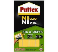 Pastille adhésive blanche Pattex 2 kg - Etui de 10