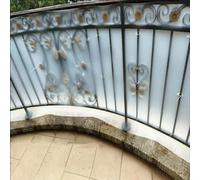 NIANXINN Brise-Vue pour Balcon,Feuille de Plastique Acrylique Brillant Givré,Panneaux de Clôture de Confidentialité,Résistant Aux Intempéries,pourJardin,Fenêtre,Décoration de Maison (70x118cm)