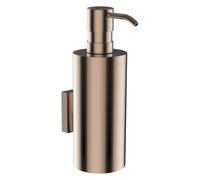 Niara distributeur de savon liquide mural rose gold brossé 62x107x187 mm - LAUFEN H3830621620001
