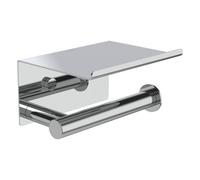 Niara porte-papier toilette avec couvercle chromé 159x112x88 mm - LAUFEN H3840620040031
