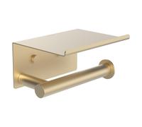 Niara porte-papier toilette avec couvercle or pâle mat 159x112x88 mm - LAUFEN H3840621650031
