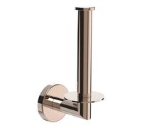 Niara porte-papier toilette vertical rose gold brossé 58x95x176 mm - LAUFEN H3840621620021