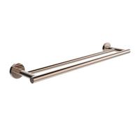 Niara porte-serviettes double 60 cm rose gold brossé 602x134x58 mm - LAUFEN H3810621620021