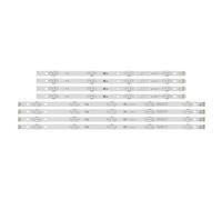NIBOTT Bande De Rétro-éclairage LED for LG 49UJ630V 49LJ550M 49LJ5500 49LG594V NC490DUE-AAFX1-41CA GAN01-1294A-P1 GAN01-1295A-P1