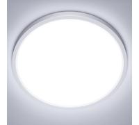 NIBSHOOM Plafonnier LED IP44 Lumiere Plafond 6500K Ø30CM