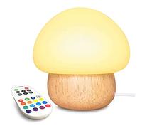 NiC IS COCNG Lampe Champignon USB LED Pour Enfants Silicone Petit Veilleuse