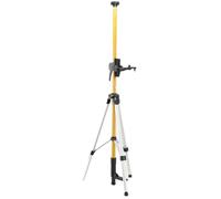 NICCOO Perche télescopique avec trépied et support laser, Niveau Laser Perche Télescopique 3.6M Sol au Plafond Perche Laser, perche de montage laser réglable avec adaptateur fileté 5/8"