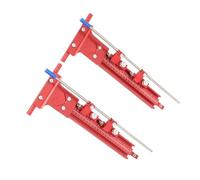 NICCOO Système de rail de guidage parallèle, système de rail en alliage d'aluminium, ensemble de rails de scie circulaire, guide de rail de guidage fixe, outils auxiliaires pour scie circulaire