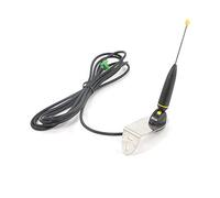 Nice ABF Antenne de réception Externe Professionnelle 433 MHz 50 Ohm avec câble RG58 de 2 mètres pour Portail de Garage - avec Montage sur étrier