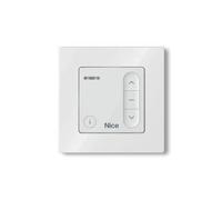 Nice Télécommande murale Domì W1 – Bidirectionnelle 433,92 MHz, 3 boutons + porte-clés DOMOBIP