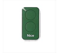 Nice Era-Inti Télécommande pour Portail Originale 2 Touches 433,92 MHz à Code aléatoire pour remplacer Les télécommandes Nice Very VR One, ON1, ON2 Ainsi Que Flor, FLO2R-S et FLO1R-S