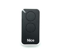 Nice Inti2 Télécommande à 2 canaux et code tournant, 433,92 Mhz, compatible avec les transmetteurs FLOR-S, ONE, FLORE et INTI