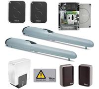 NICE Kit complet Wingo 4024 pour automatisation portails battants 24 V