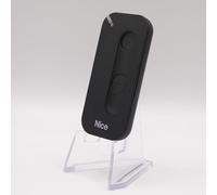 NICE MyGo2 - Télécommande 2 canaux noir pour Portails et Porte de Garage - 433,92MHz - Remplace les Gamme FLOR-S, ONE, et FLORE + 1 Goodies DOMOBIP (MYGO 2)