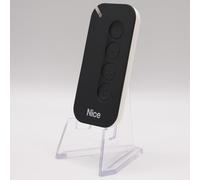 NICE MyGo4 - Télécommande 4 canaux noir pour Portails et Porte de Garage - 433,92MHz - Remplace les Gamme FLOR-S, ONE, et FLORE + 1 Goodies DOMOBIP