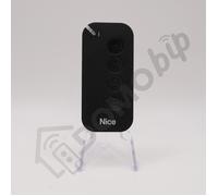 NICE MyGo4 - Télécommande 4 canaux noir pour Portails/Garage - 433,92MHz - Remplace FLO4R-S, ON4E, et FLO4RE + Goodie Domobip