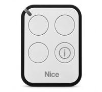 NICE ON3EBD - Télécommande Portail et Porte de Garage Bidirectionnelle - 3 Canaux + Bouton Information - 433,92 MHz - Retour d'État LED et Vibration - Compatible Nice O